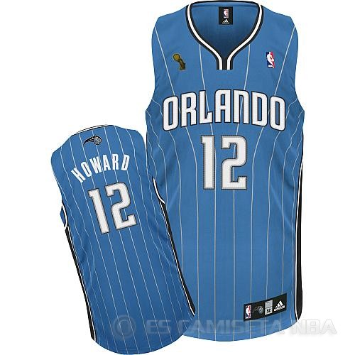 Camiseta Howard #12 Orlando Magic Azul - Haga un click en la imagen para cerrar